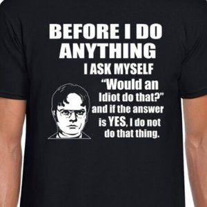 The Office DWIGHT Black T-shirt - Size M - NWOT